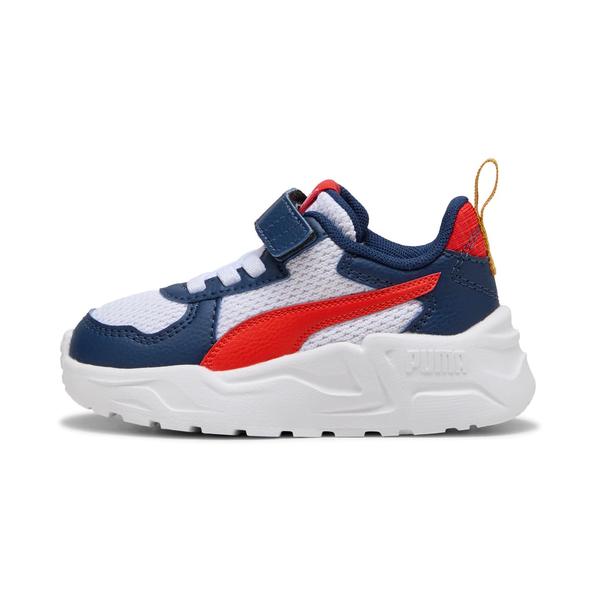 PUMA Trinity Lite sneakers, Blauw/Rood/Wit, Maat 25