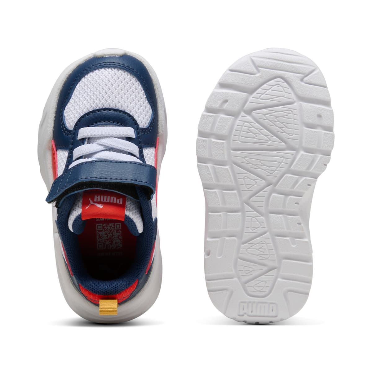 PUMA Trinity Lite sneakers, Blauw/Rood/Wit, Maat 25 thumbnail 4