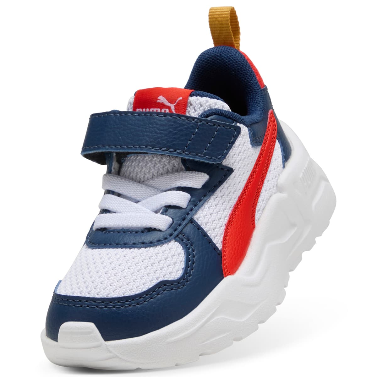 PUMA Trinity Lite sneakers, Blauw/Rood/Wit, Maat 25 thumbnail 2