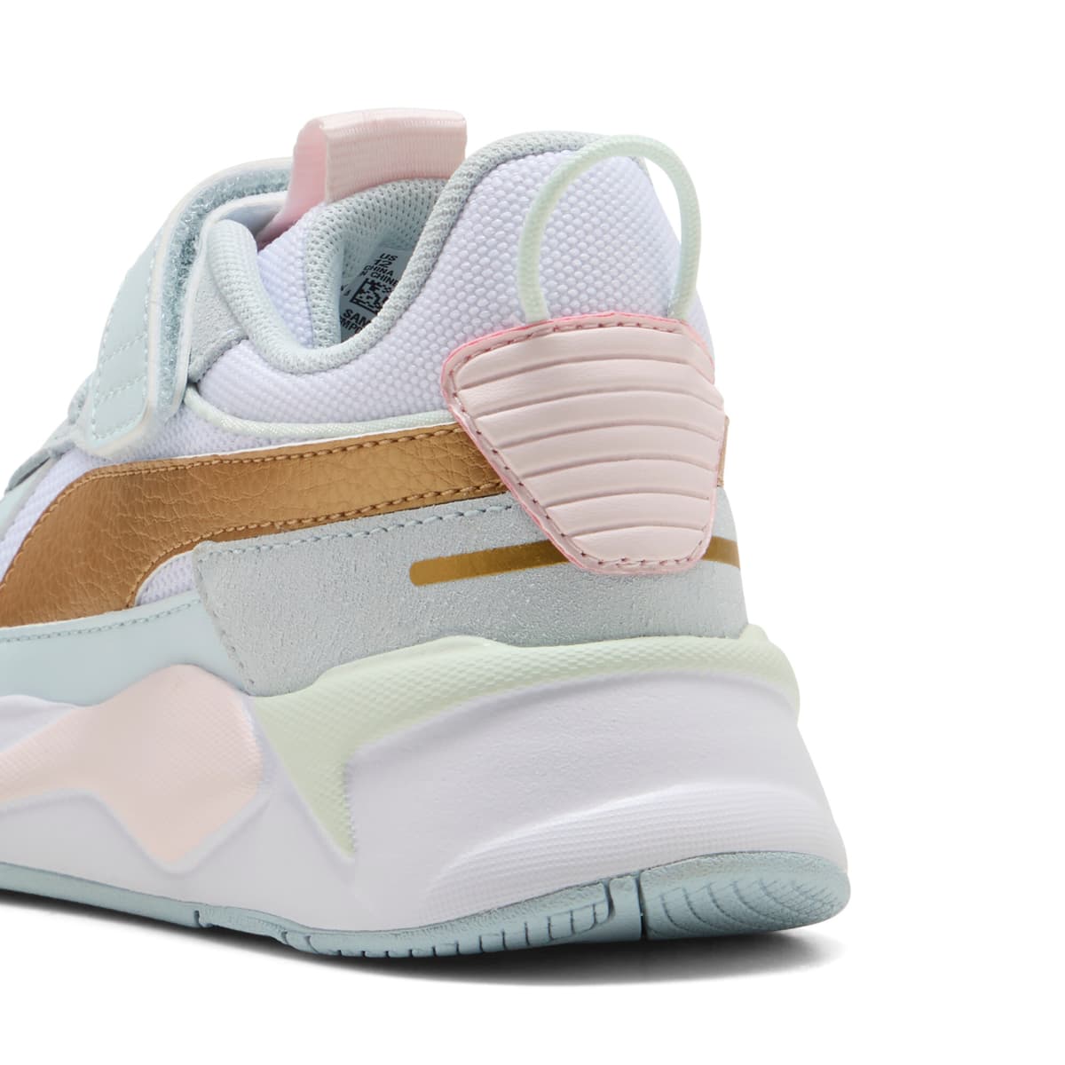 PUMA RS-X Metallic sneakers met alternatieve sluiting+ voor Dames, Wit, Maat 30 thumbnail 5