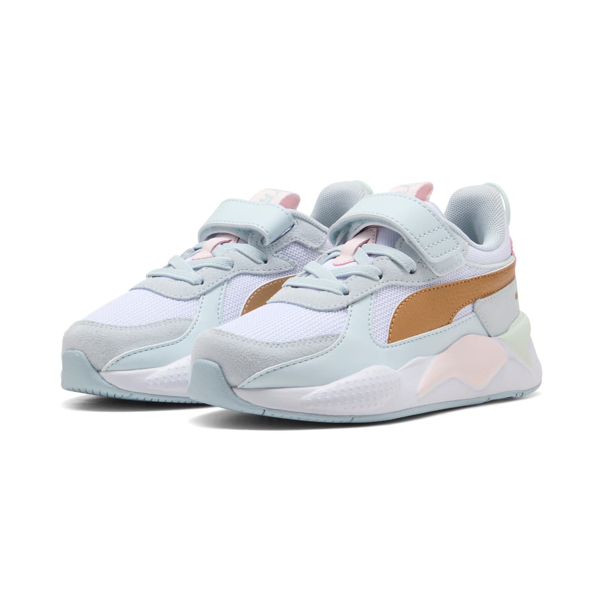 PUMA RS-X Metallic sneakers met alternatieve sluiting+ voor Dames, Wit, Maat 30 thumbnail 6