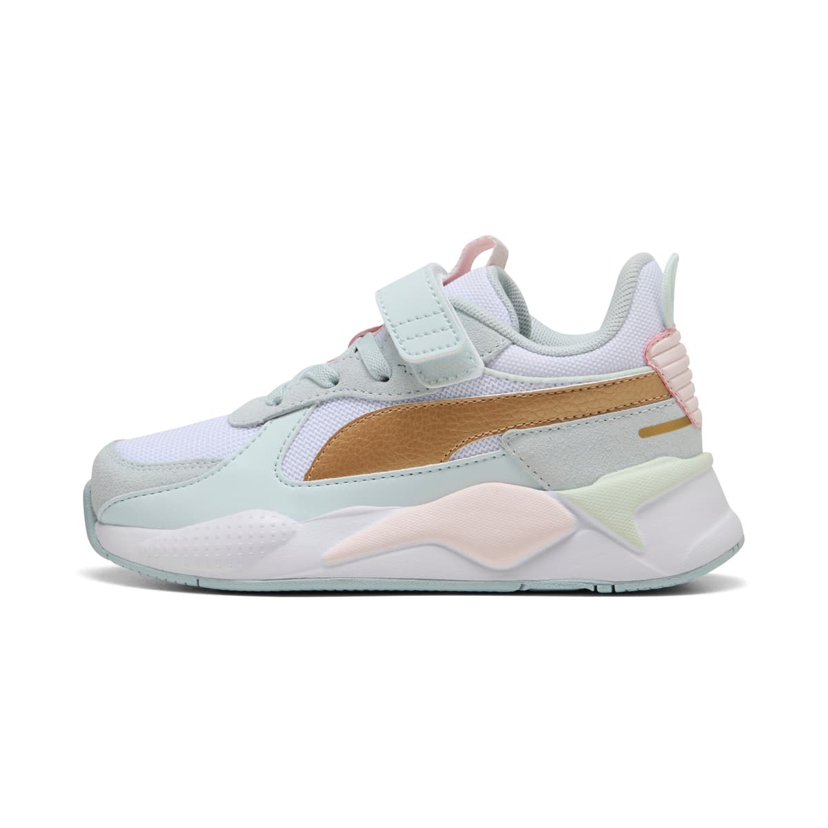 PUMA RS-X Metallic sneakers met alternatieve sluiting+ voor Dames, Wit, Maat 30