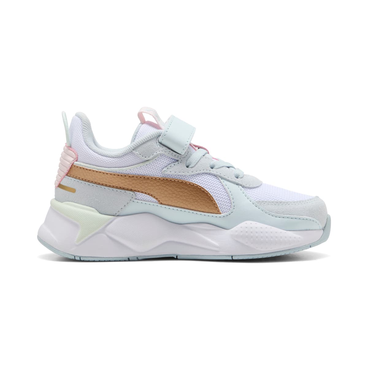 PUMA RS-X Metallic sneakers met alternatieve sluiting+ voor Dames, Wit, Maat 30 thumbnail 3