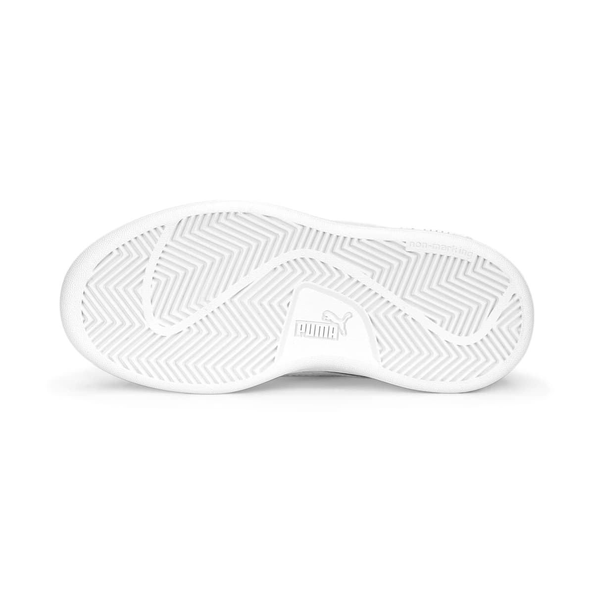 PUMA Smash 3.0 Buck sneakers, Zwart/Wit, Maat 35 thumbnail 4