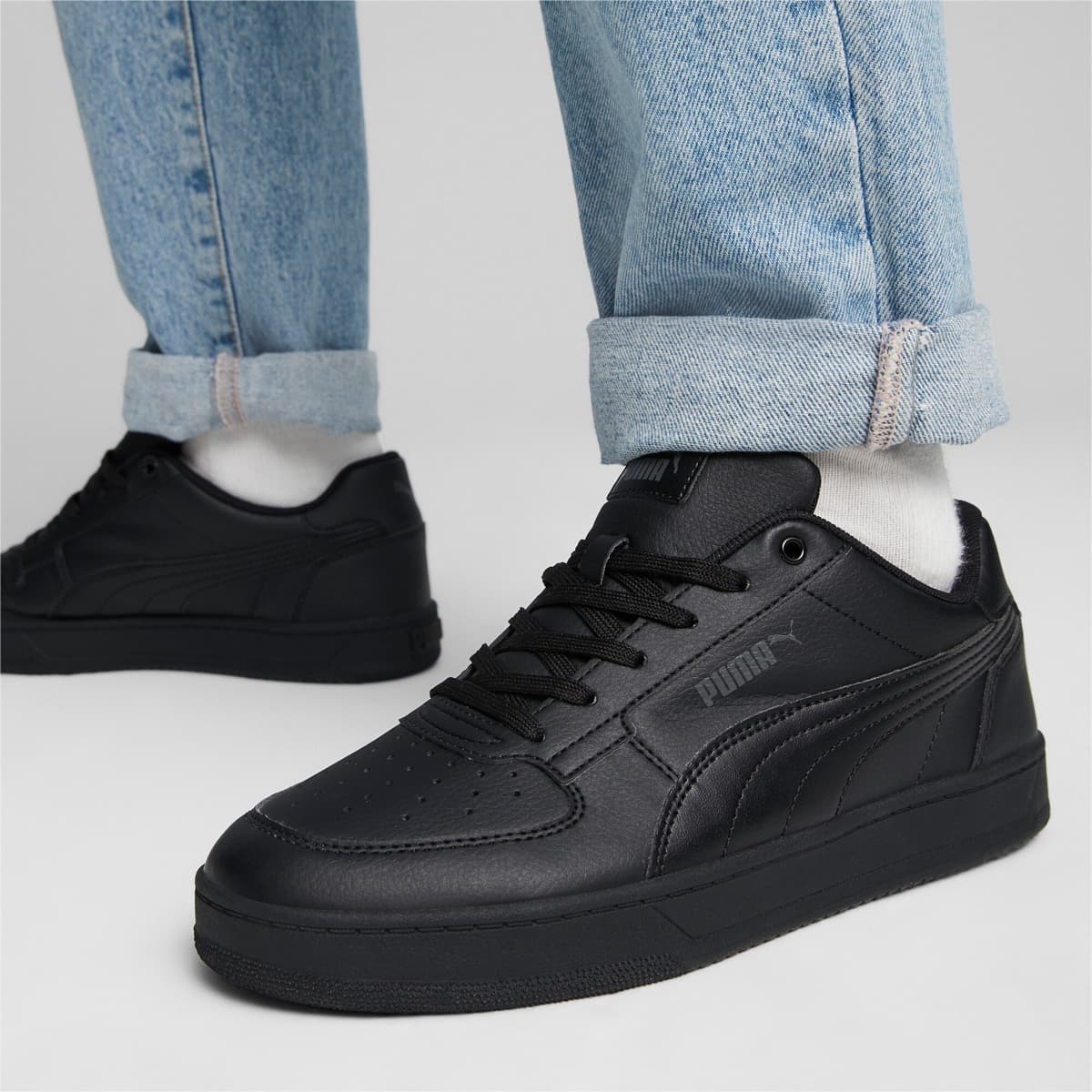 PUMA Caven 2.0 uniseks sneakers, Zwart/Grijs, Maat 39 thumbnail 8