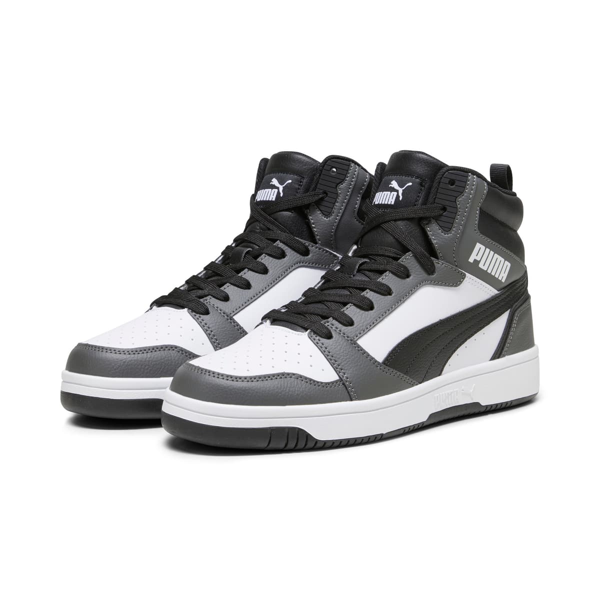 PUMA Rebound sneakers, Zwart/Grijs/Wit, Maat 42 thumbnail 6