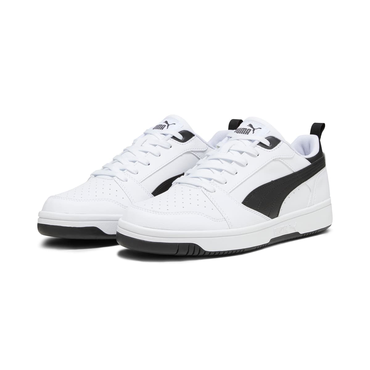 PUMA Rebound V6 Low sneakers, Zwart/Wit, Maat 37,5 thumbnail 6