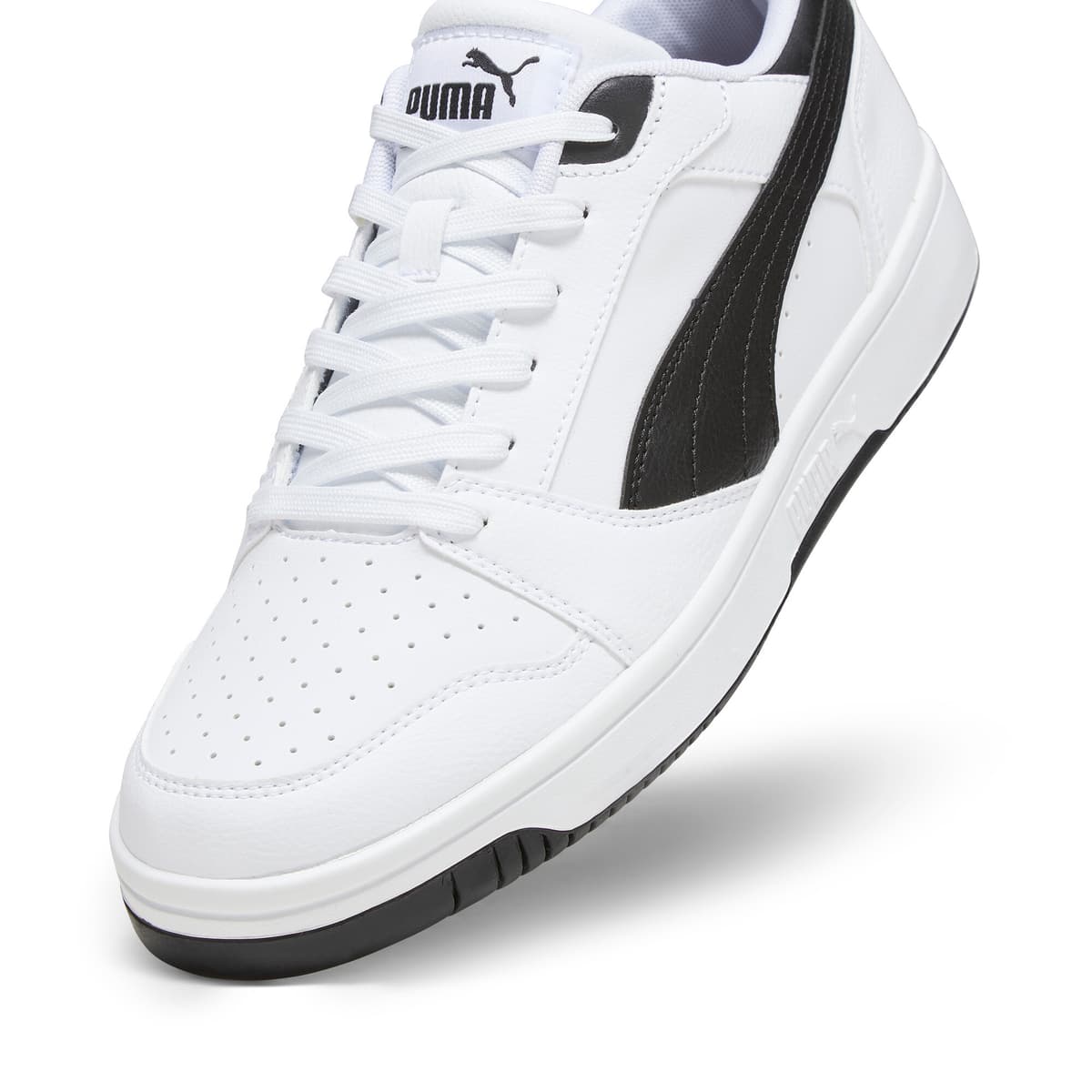 PUMA Rebound V6 Low sneakers, Zwart/Wit, Maat 37,5 thumbnail 2