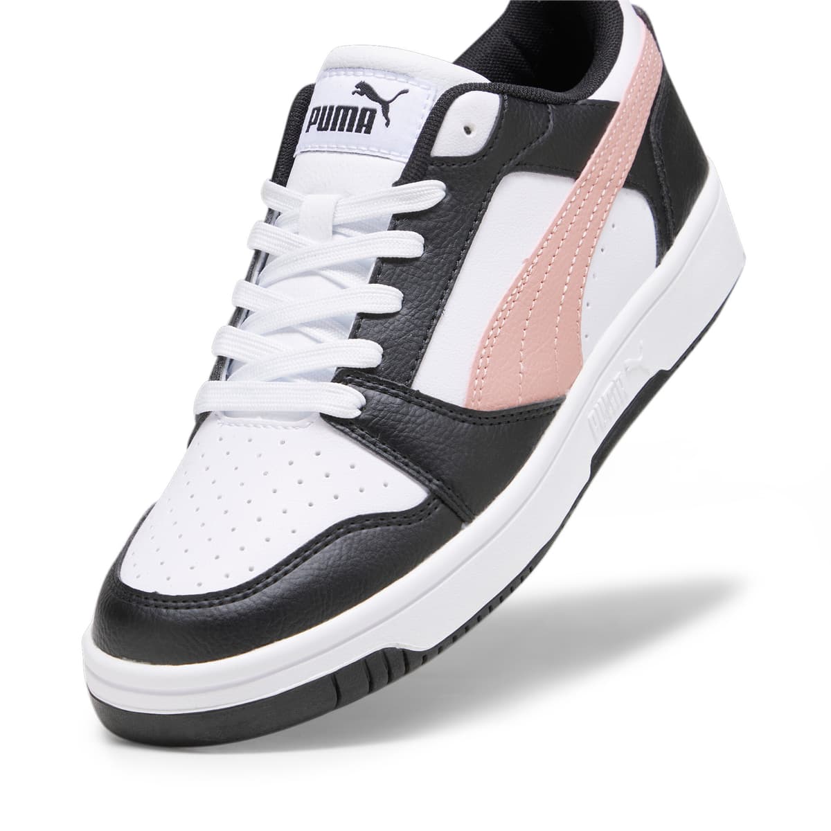 PUMA Rebound V6 Low sneakers, Roze/Zwart/Wit, Maat 45 thumbnail 2