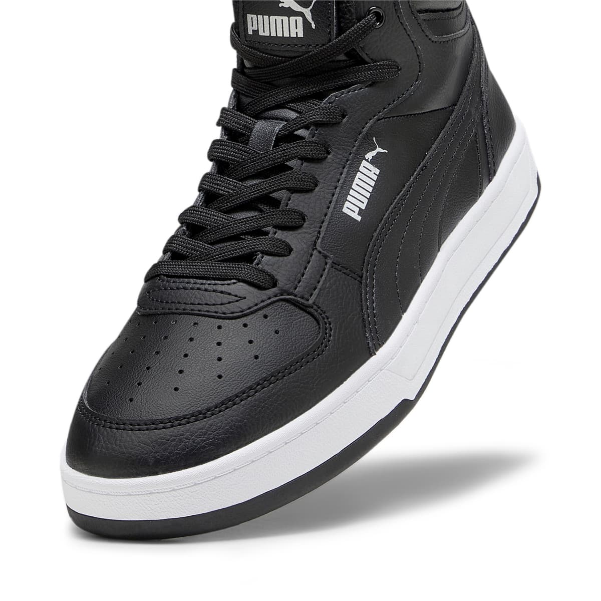 PUMA Caven 2.0 Mid WTR sneakers, Zwart/Wit/Zilver, Maat 47 thumbnail 2