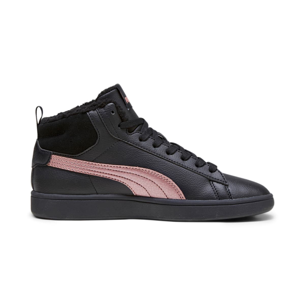 PUMA Smash 3.0 Mid WTR sneakers, Roze/Zwart/Goud, Maat 45 thumbnail 3