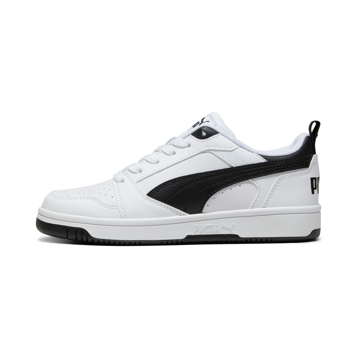 PUMA Rebound V6 Lo sneakers, Zwart/Wit, Maat 38
