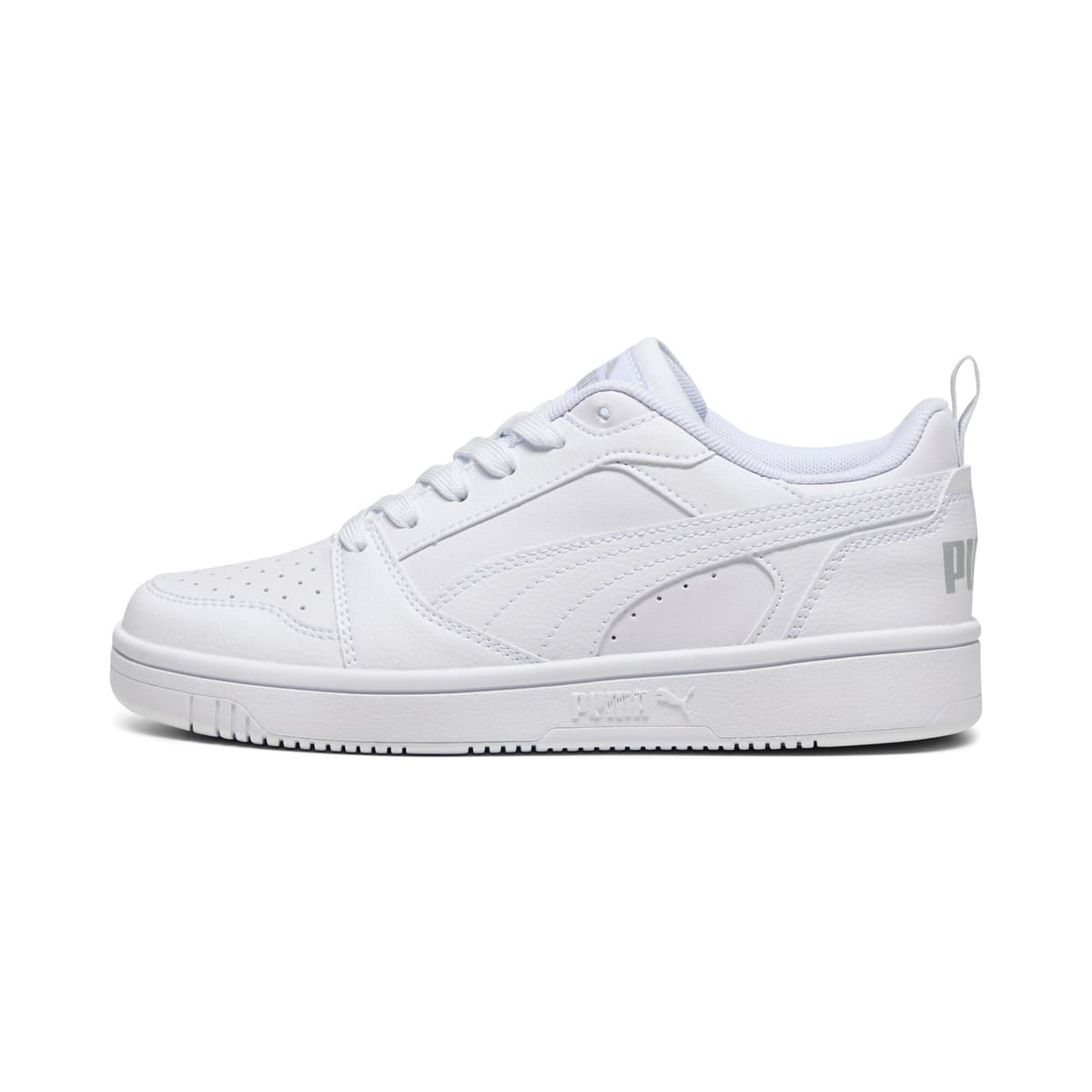 PUMA Rebound V6 Lo sneakers, Grijs/Wit, Maat 37