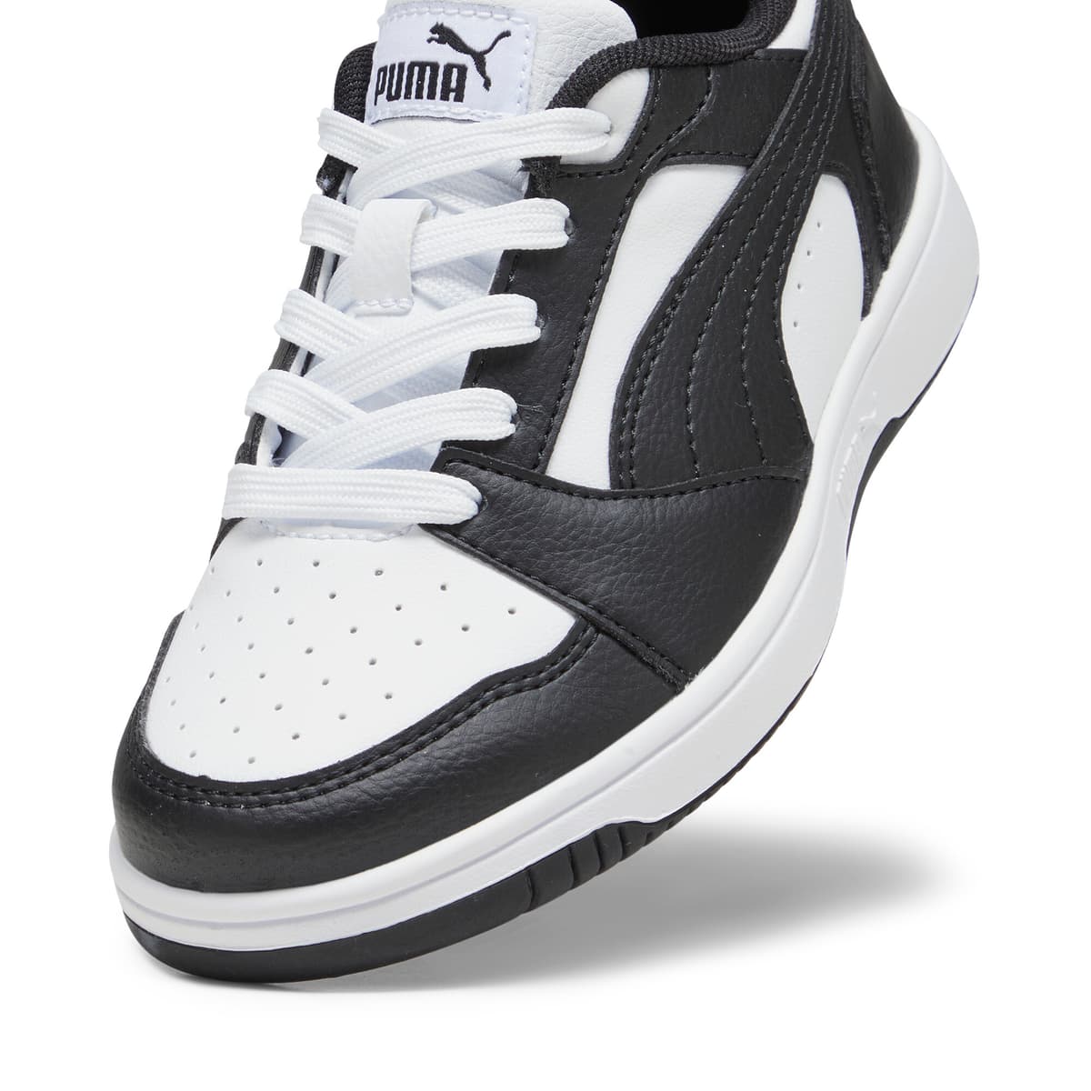 PUMA Rebound V6 Lo sneakers, Zwart/Wit, Maat 29 thumbnail 2