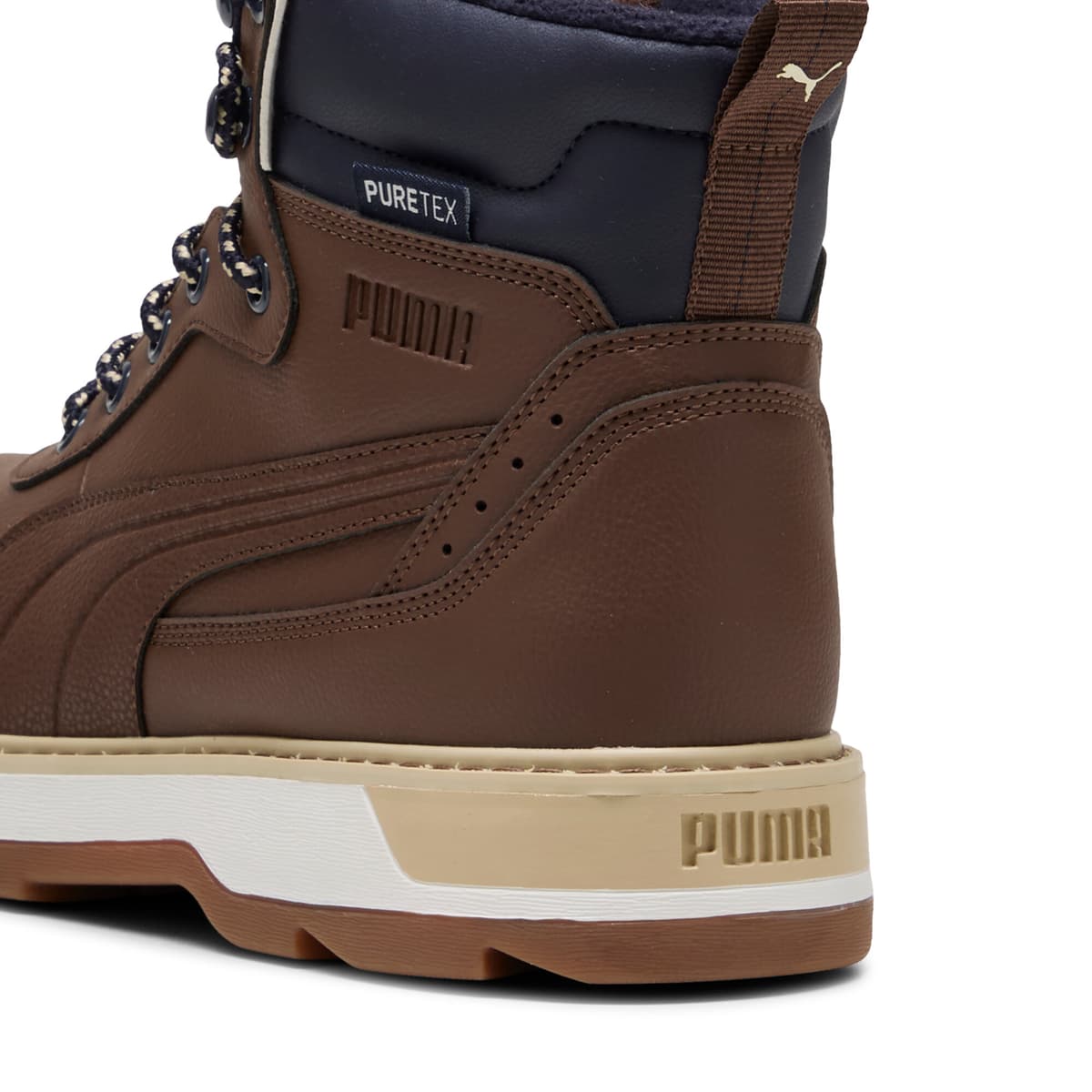 PUMA Desierto v3 Puretex wandelschoenen, Blauw/Bruin, Maat 38 thumbnail 5