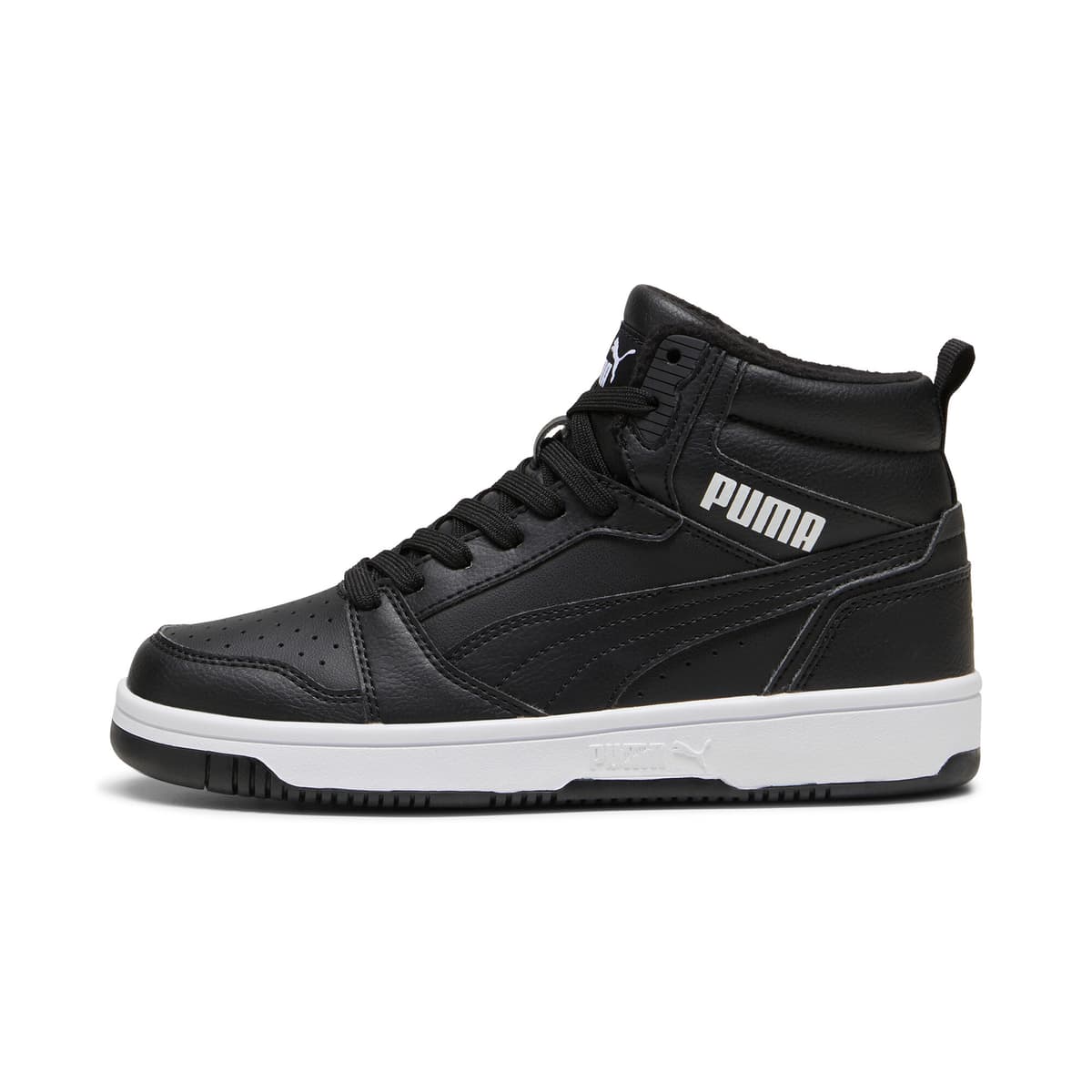 PUMA Rebound V6 WTR sneakers, Zwart/Wit, Maat 39