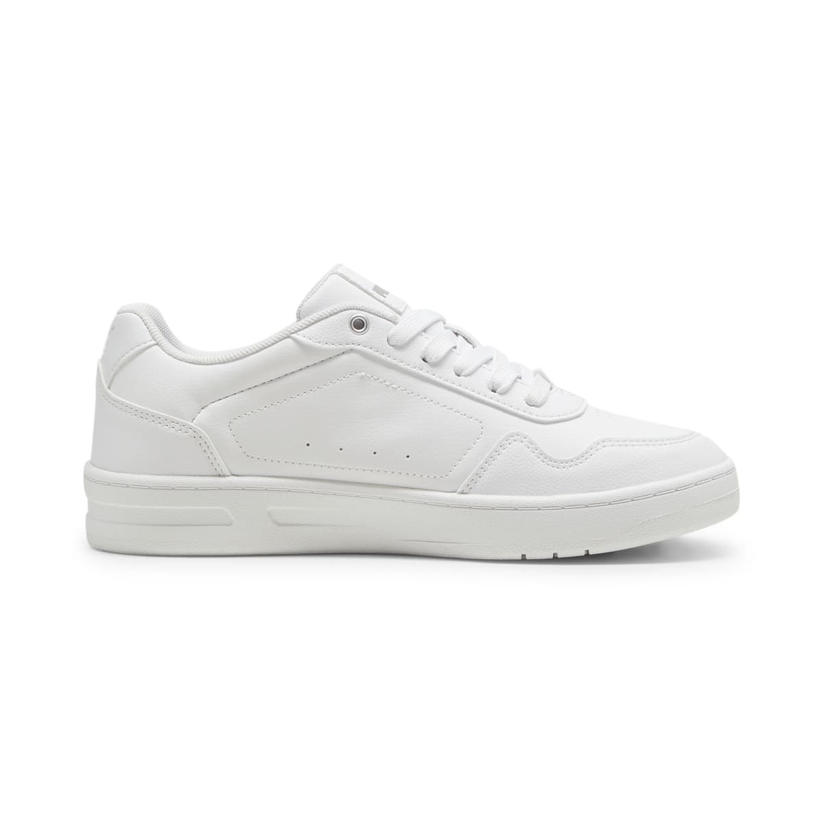 PUMA Court Classy sneakers voor Dames, Wit/Zilver, Maat 40,5 thumbnail 3