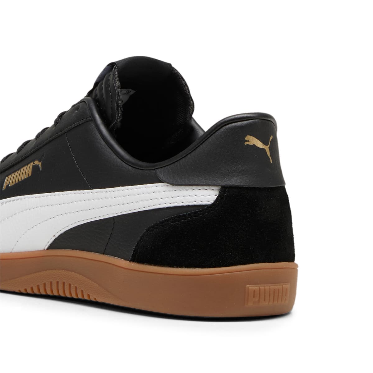 PUMA Club 5v5 sneakers, Zwart/Wit/Goud, Maat 35,5 thumbnail 5