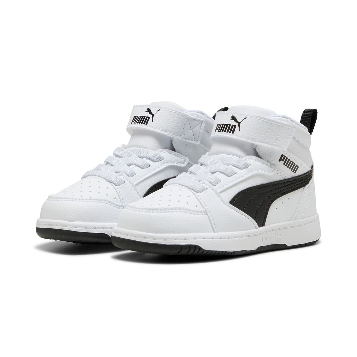 PUMA Rebound V6 Mid sneakers, Zwart/Wit, Maat 26 thumbnail 8