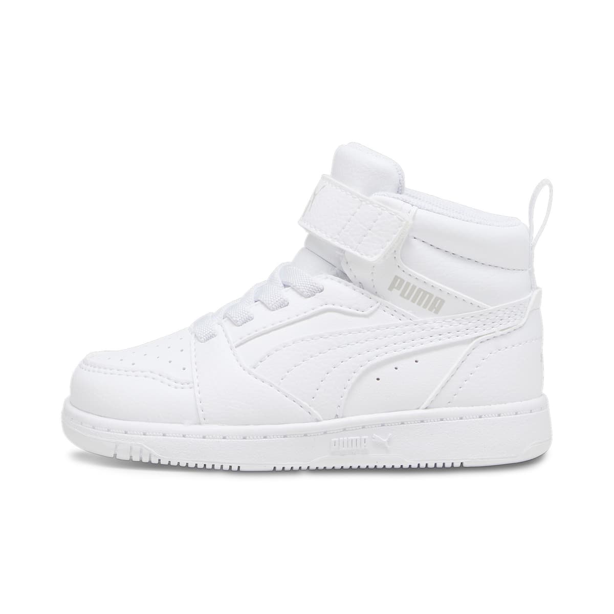 PUMA Rebound V6 Mid sneakers, Grijs/Wit, Maat 22
