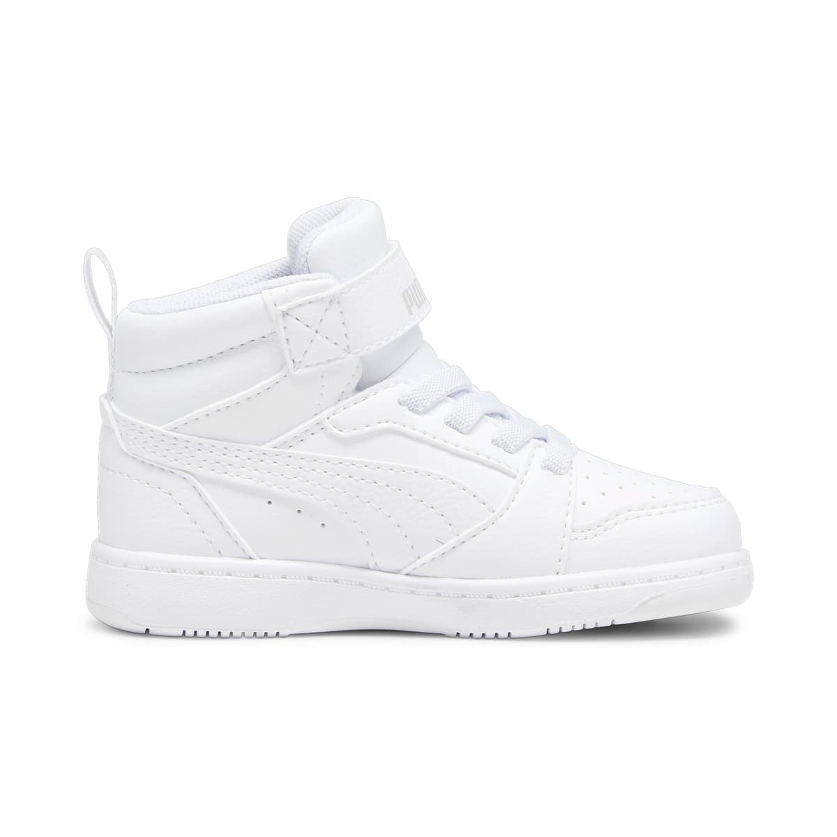 PUMA Rebound V6 Mid sneakers, Grijs/Wit, Maat 22 thumbnail 3