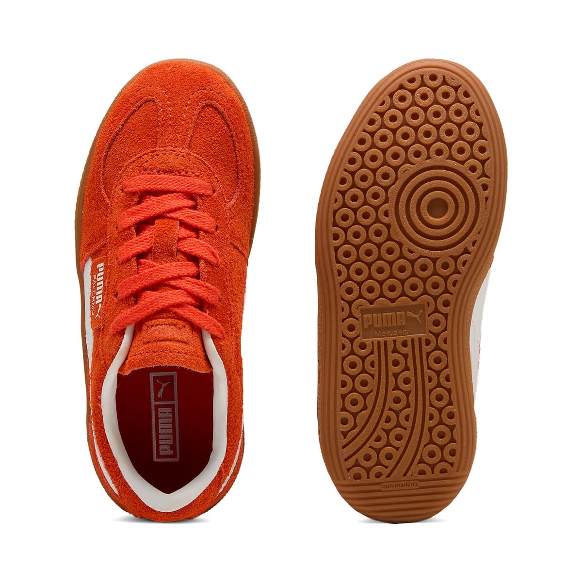 PUMA Palermo sneakers, Rood/Wit, Maat 27,5 thumbnail 4