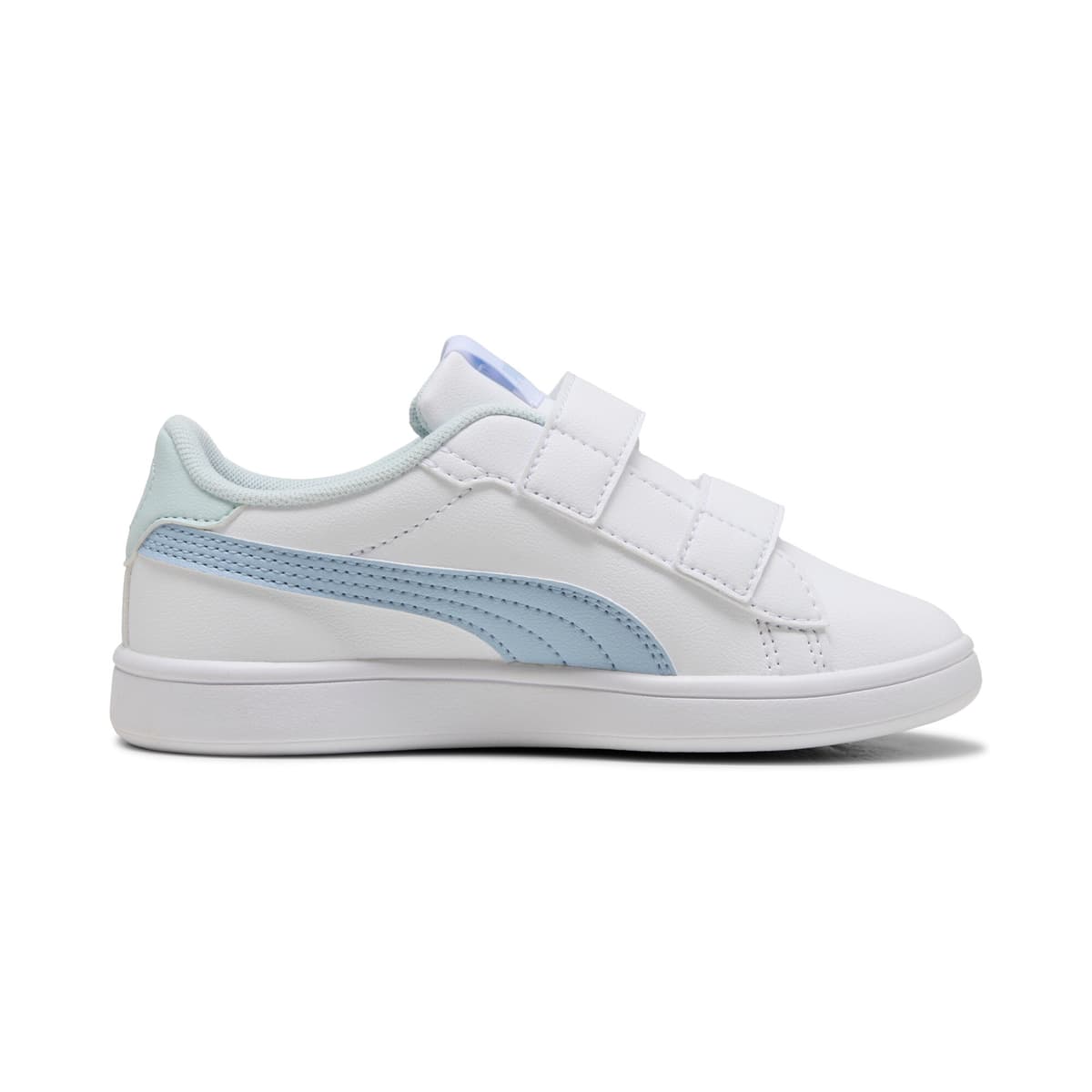 PUMA Smash 3.0 Badges sneakers voor Dames, Wit, Maat 31,5 thumbnail 3