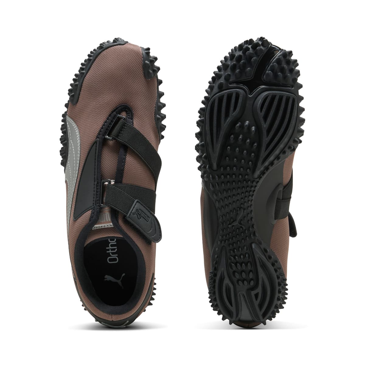 PUMA Mostro OG uniseks sneakers, Zilver/Bruin, Maat 43 thumbnail 4