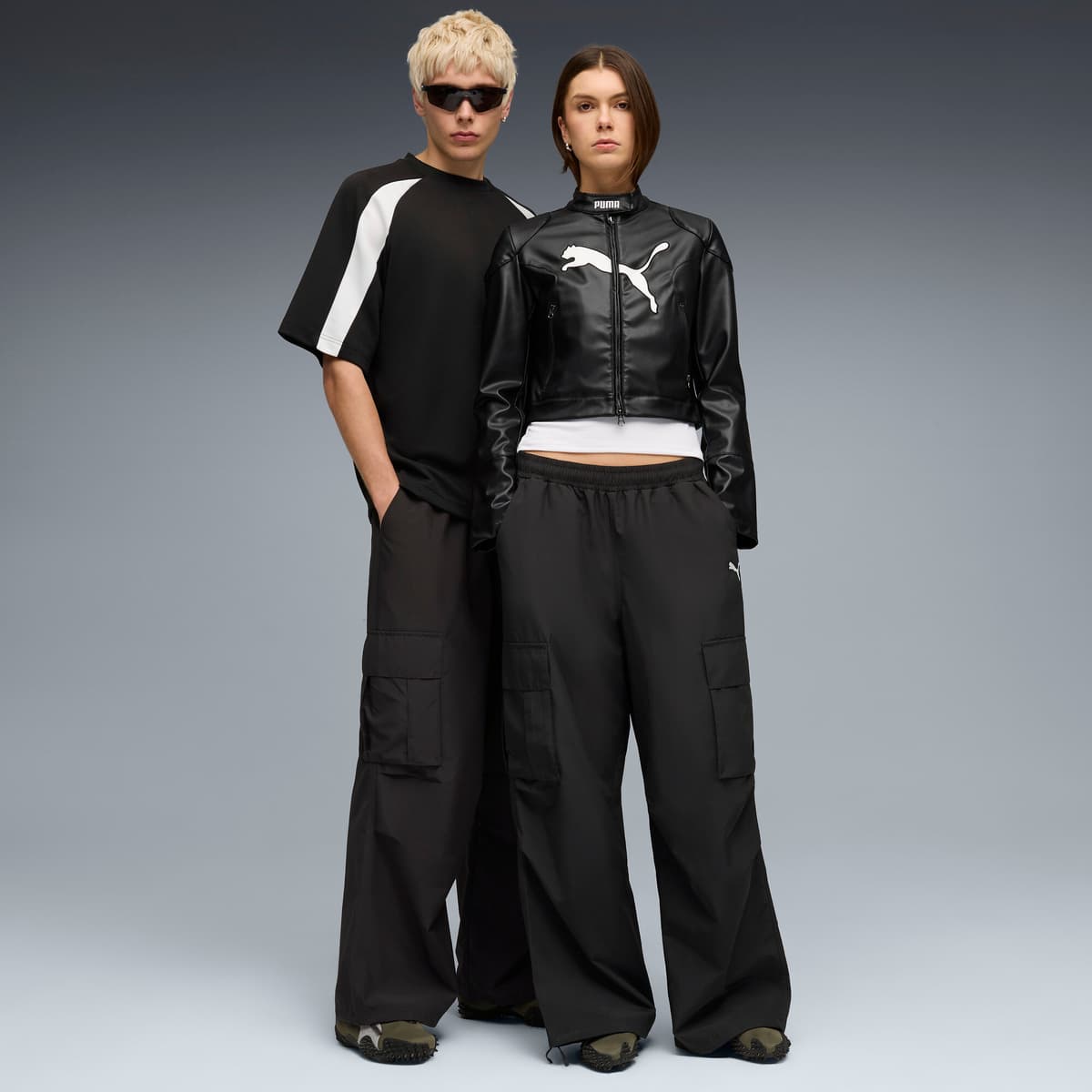 PUMA Mostro OG uniseks sneakers, Groen/Zwart, Maat 42,5 thumbnail 7