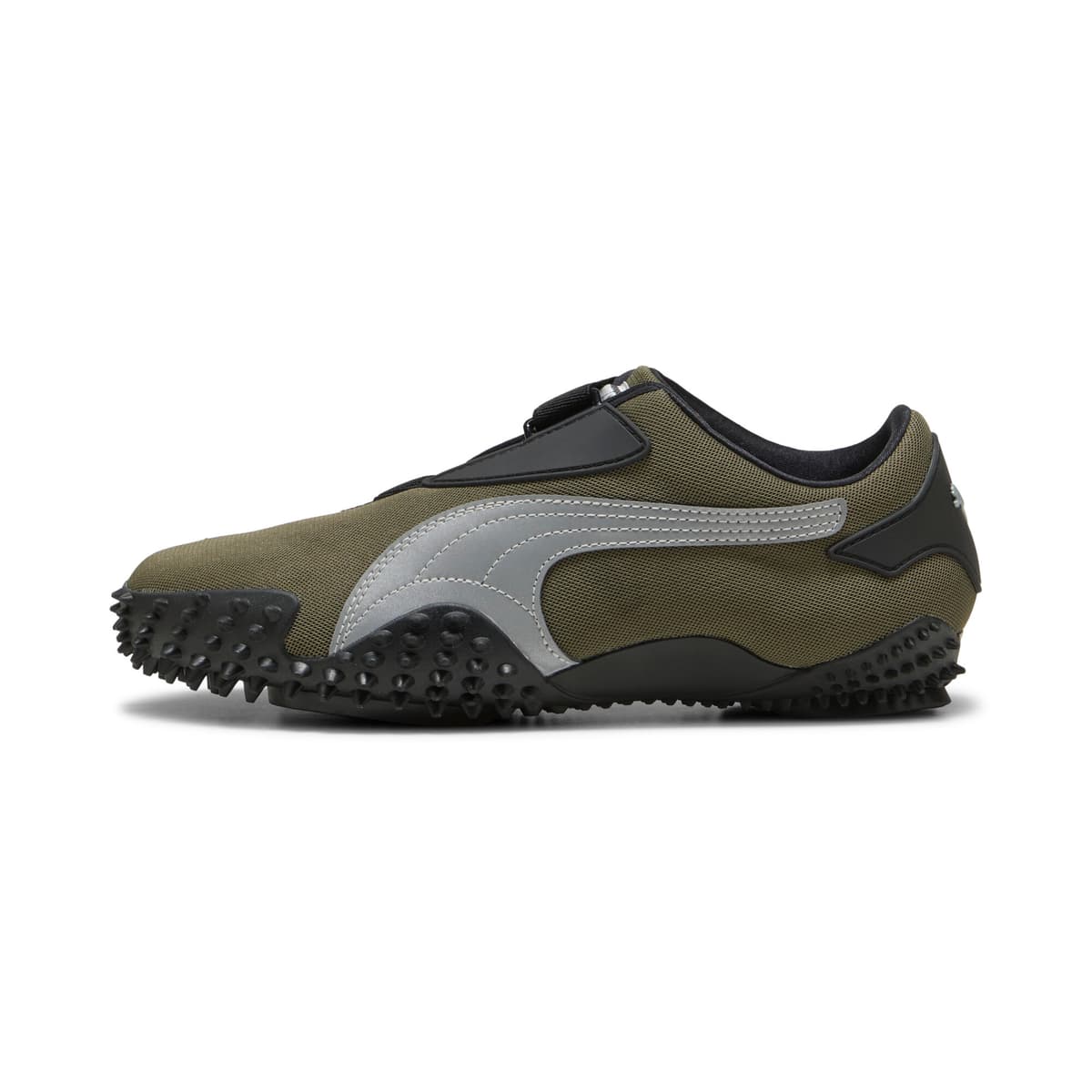 PUMA Mostro OG uniseks sneakers, Groen/Zwart, Maat 42,5