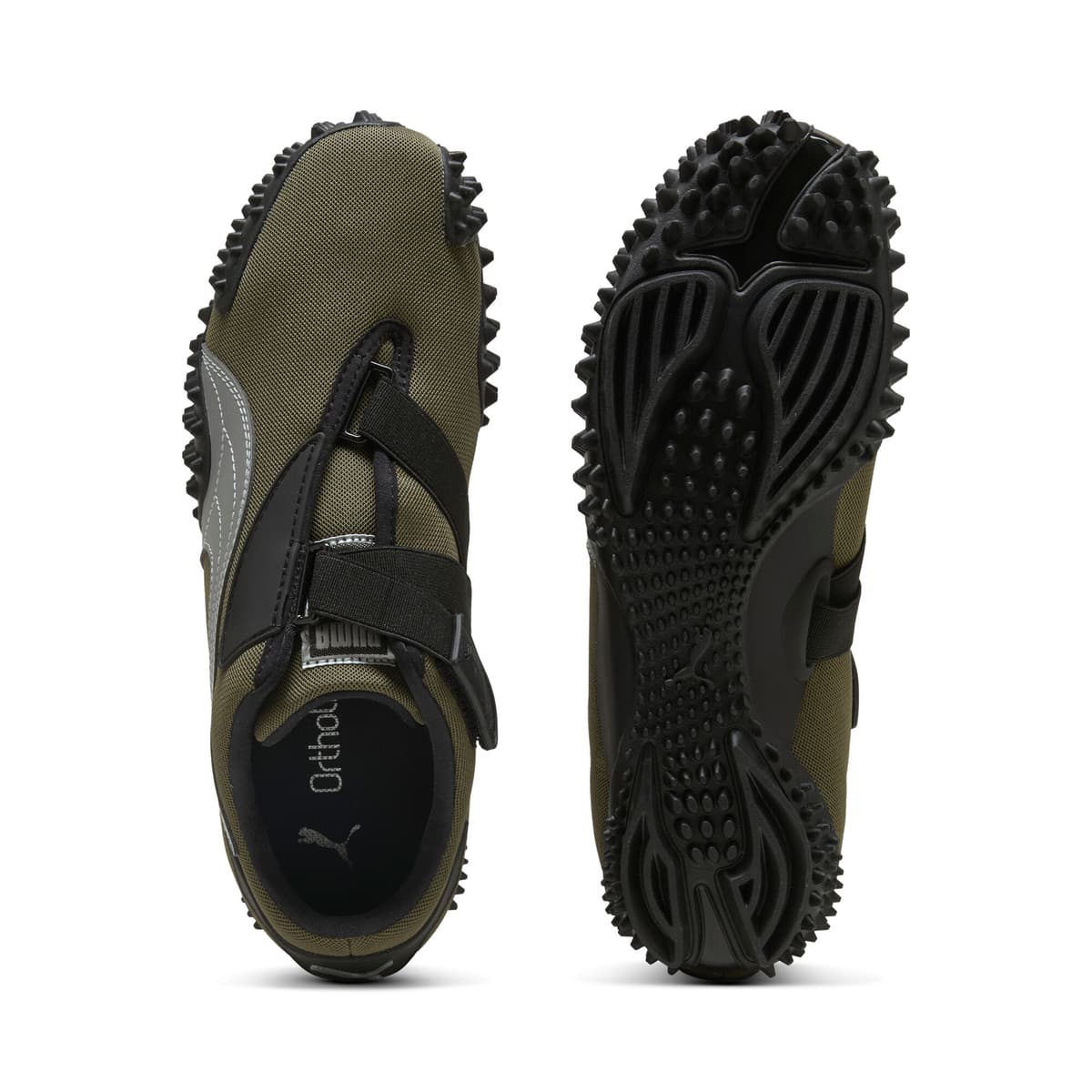 PUMA Mostro OG uniseks sneakers, Groen/Zwart, Maat 42,5 thumbnail 4