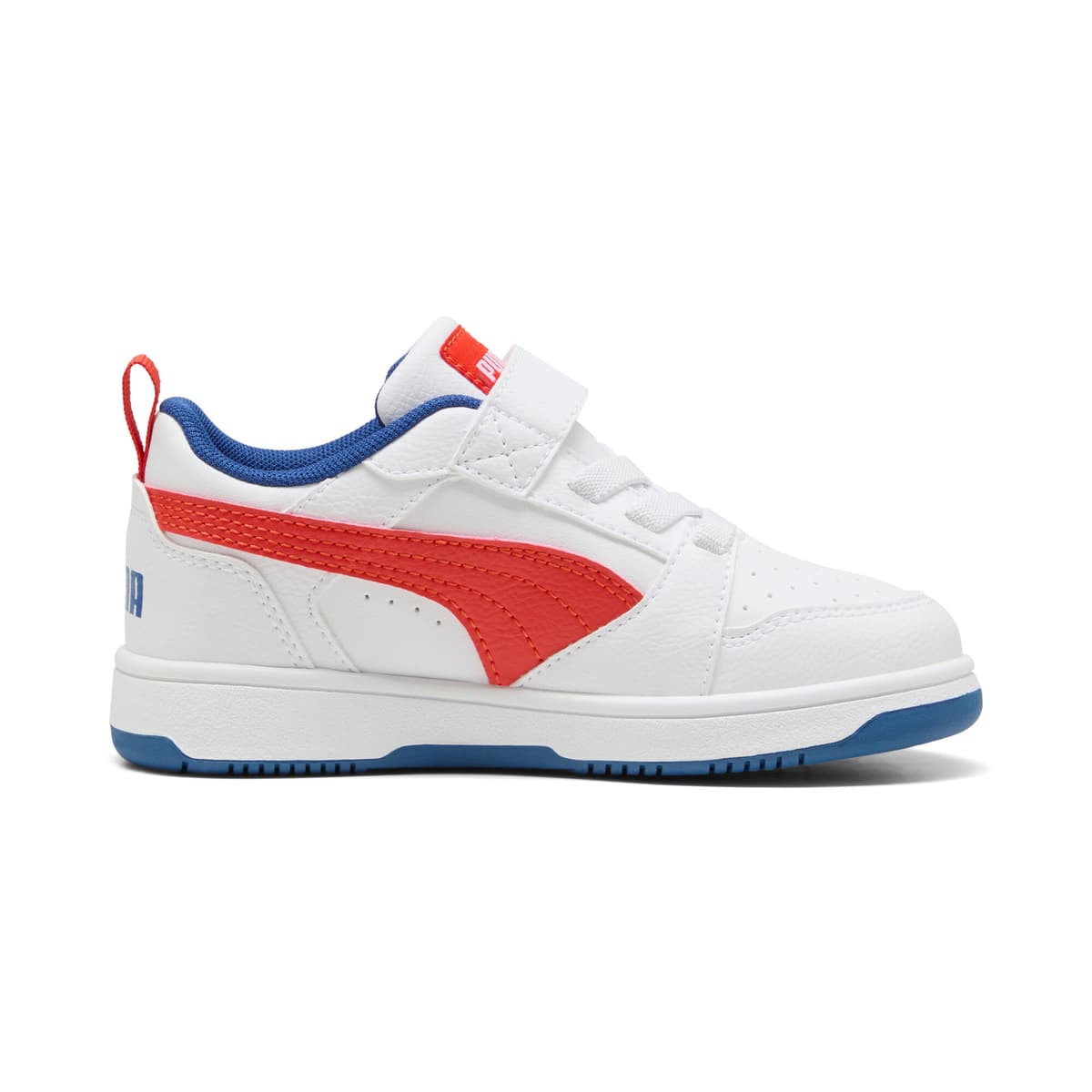 PUMA Rebound V6 Lo sneakers, Blauw/Rood/Wit, Maat 34 thumbnail 3