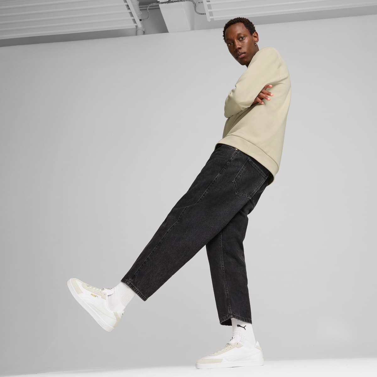 PUMA Club II Era unisex sneakers, Grijs/Wit, Maat 48 thumbnail 7