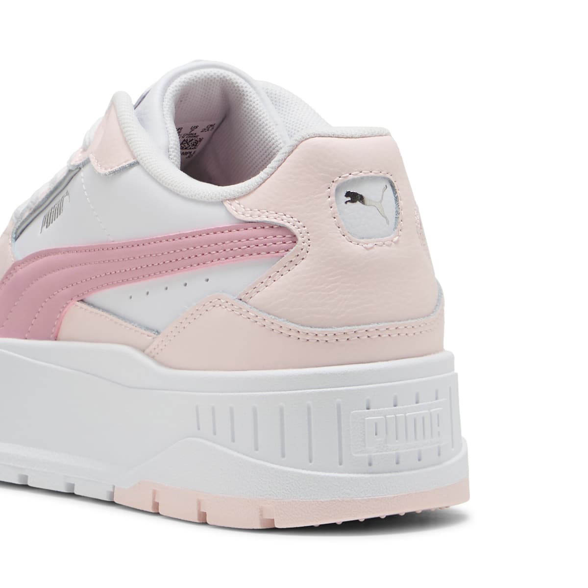 PUMA Karmen II Idol sneakers voor Dames, Roze/Wit, Maat 37,5 thumbnail 5
