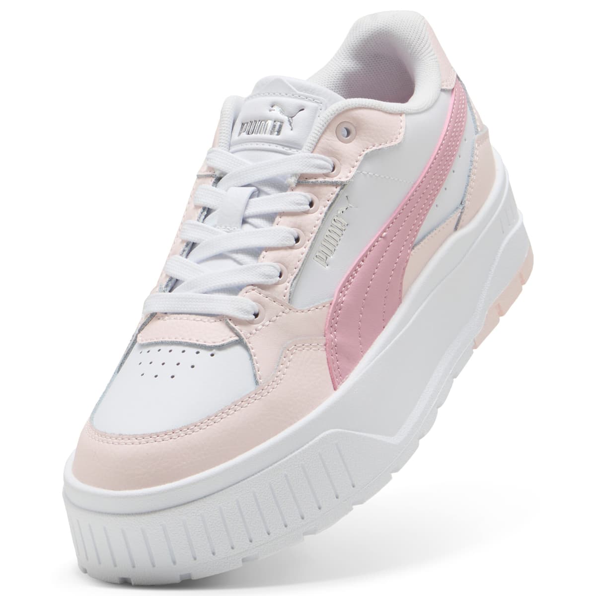 PUMA Karmen II Idol sneakers voor Dames, Roze/Wit, Maat 37,5 thumbnail 2