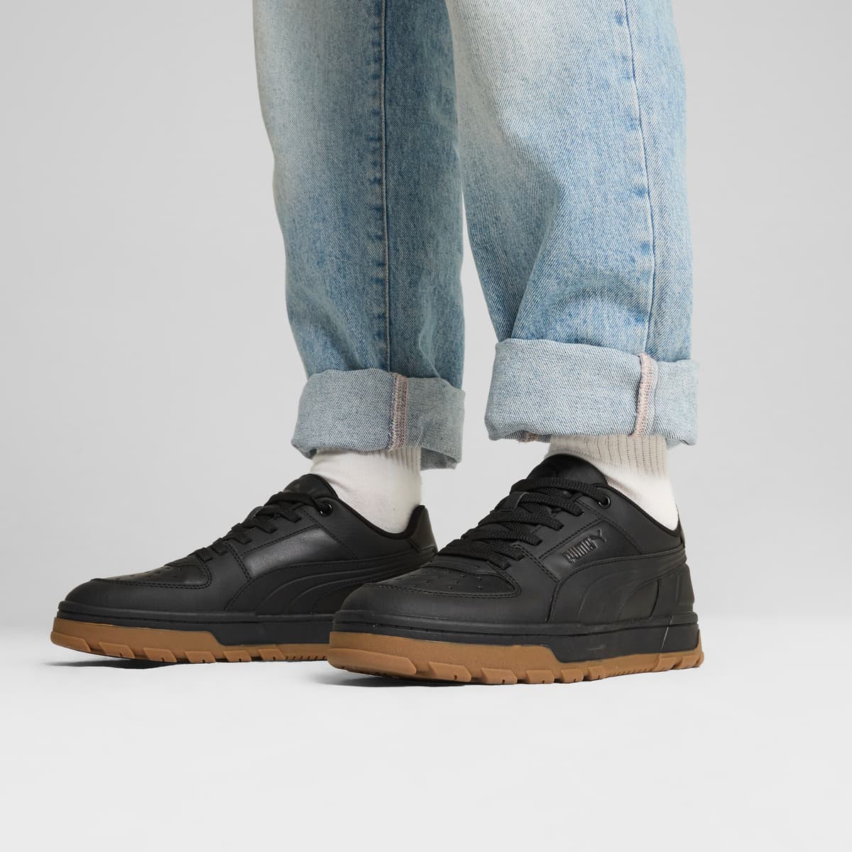 PUMA Caven 2.0 Abrupt unisex sneakers, Zwart/Wit, Maat 35,5 thumbnail 8