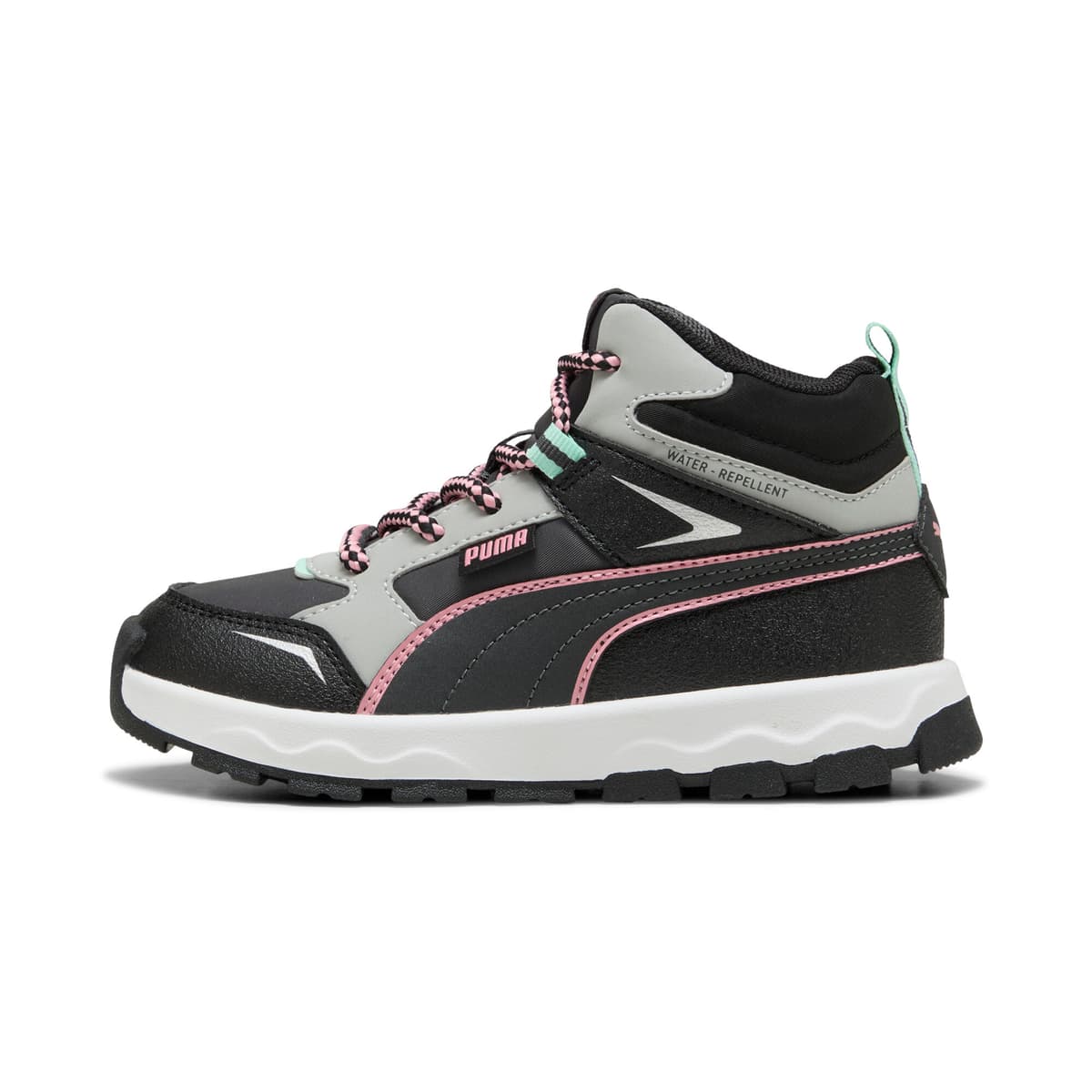 PUMA Evolve Trail sneakers, Roze/Zwart/Grijs, Maat 32,5