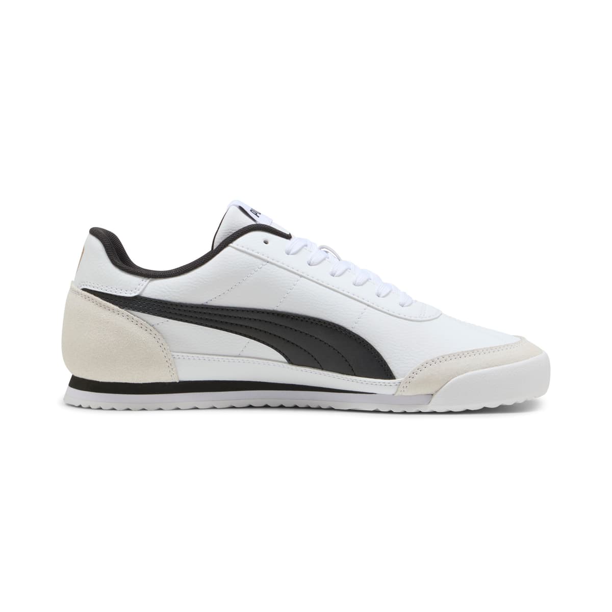 PUMA Turino II OG uniseks sneakers, Zwart/Grijs/Wit, Maat 38,5 thumbnail 3