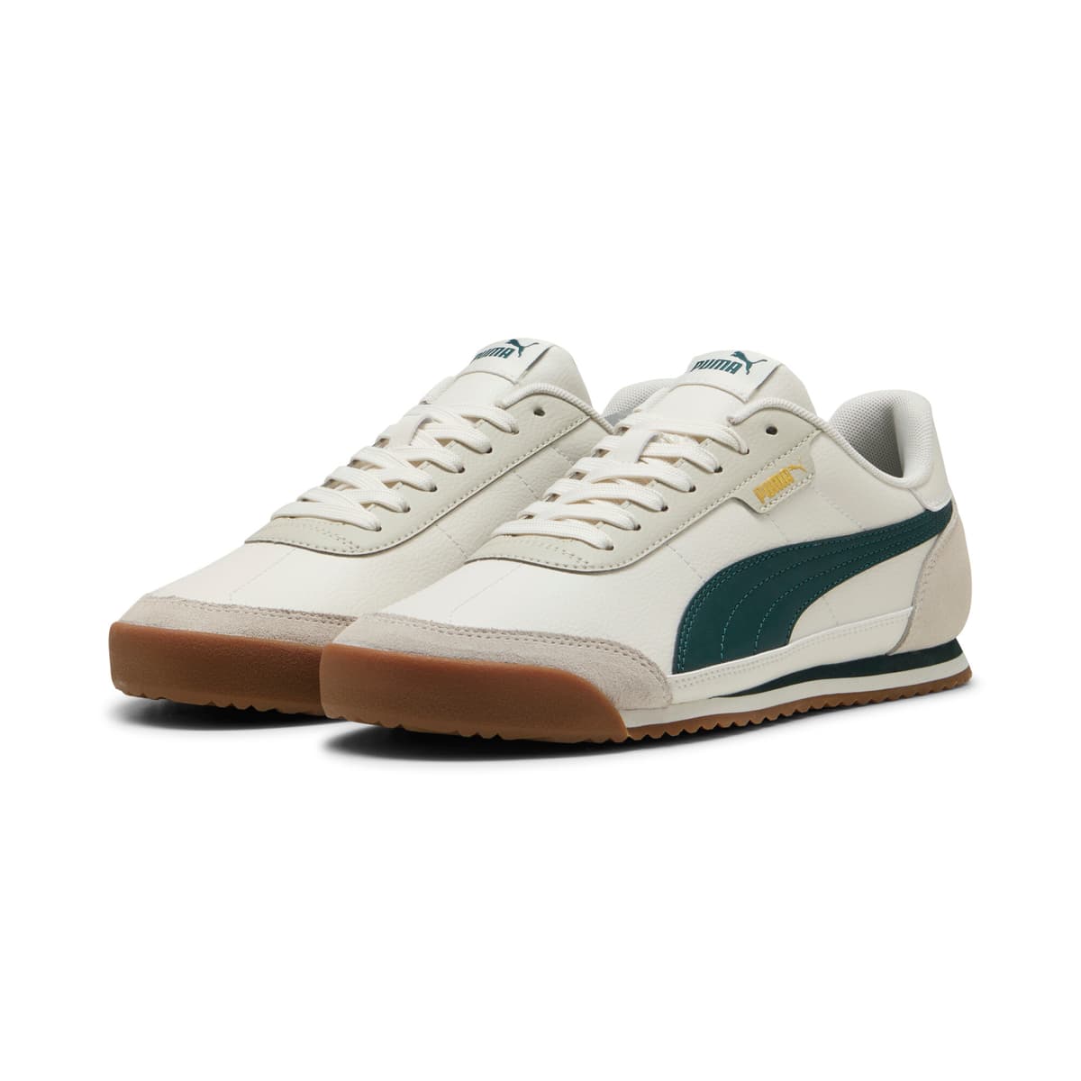 PUMA Turino II OG uniseks sneakers, Groen/Grijs, Maat 40 thumbnail 6