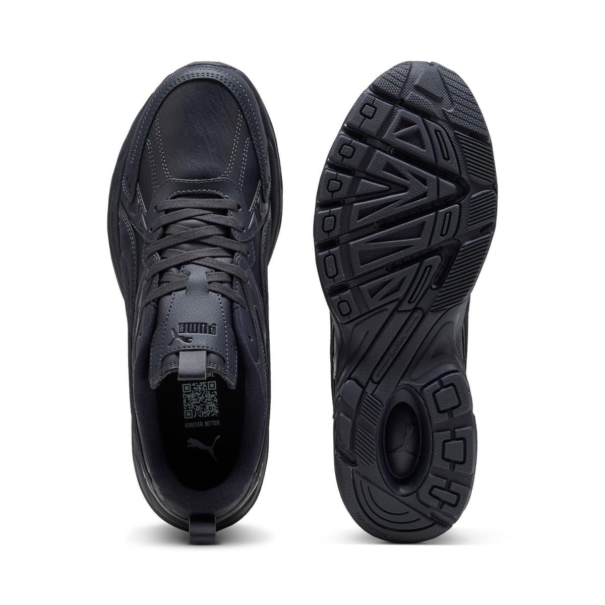 PUMA Milenio Tech Leather unisex sneakers, Blauw/Wit, Maat 43 thumbnail 4