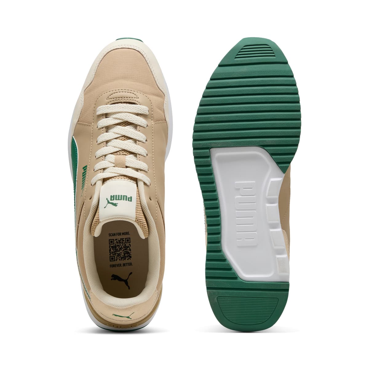 PUMA Adapter sneakers, Rood/Bruin, Maat 47,5 thumbnail 4