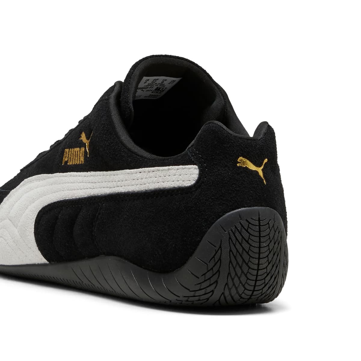 PUMA Speedcat OG uniseks sneakers, Zwart/Wit, Maat 48 thumbnail 6