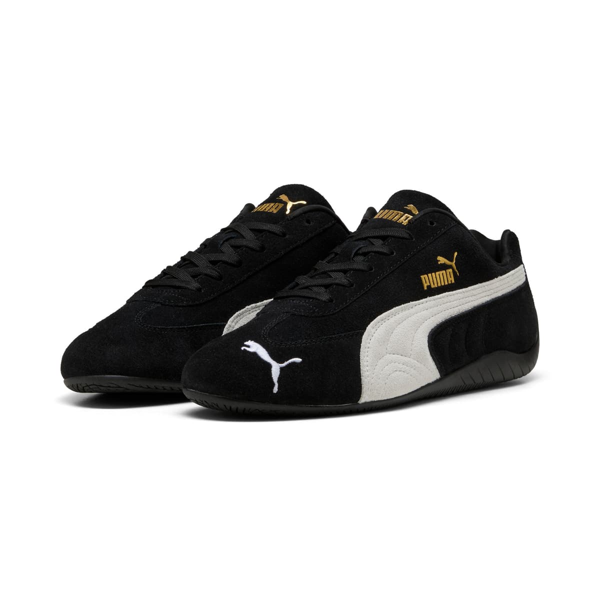 PUMA Speedcat OG uniseks sneakers, Zwart/Wit, Maat 48 thumbnail 7