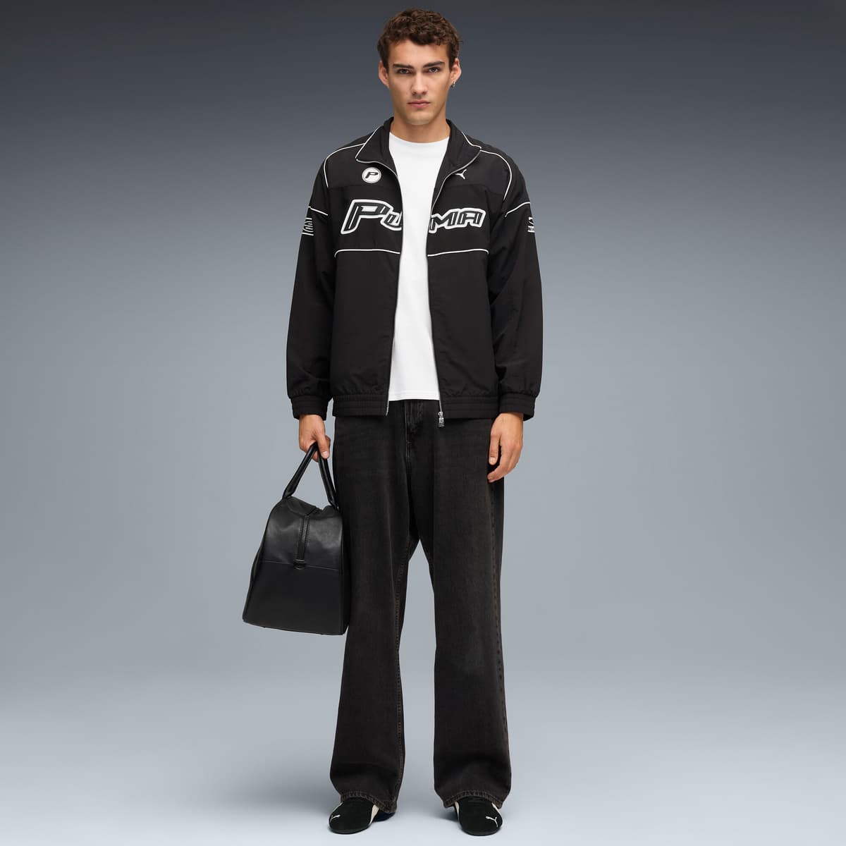 PUMA Speedcat OG uniseks sneakers, Zwart/Wit, Maat 48 thumbnail 8