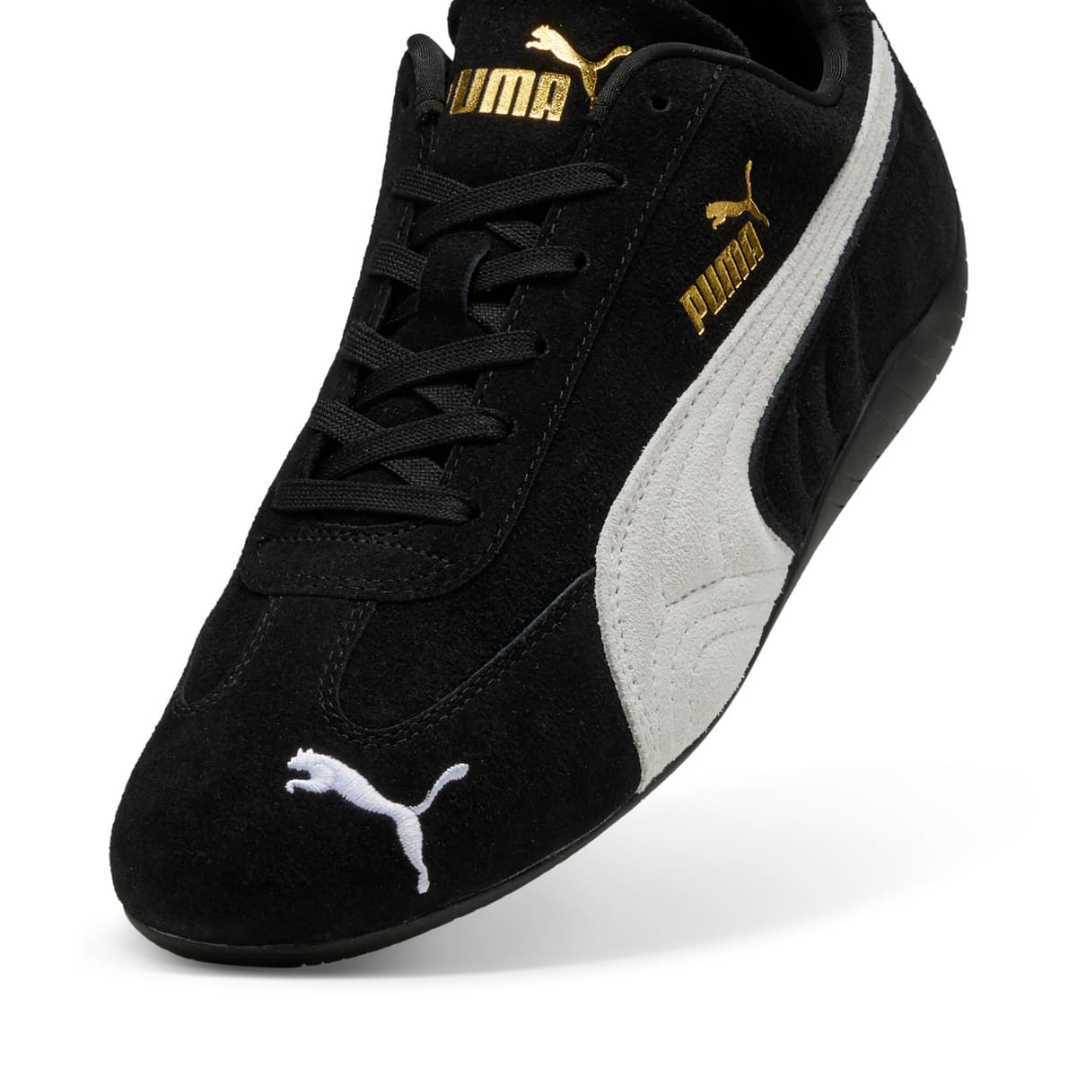 PUMA Speedcat OG uniseks sneakers, Zwart/Wit, Maat 48 thumbnail 3