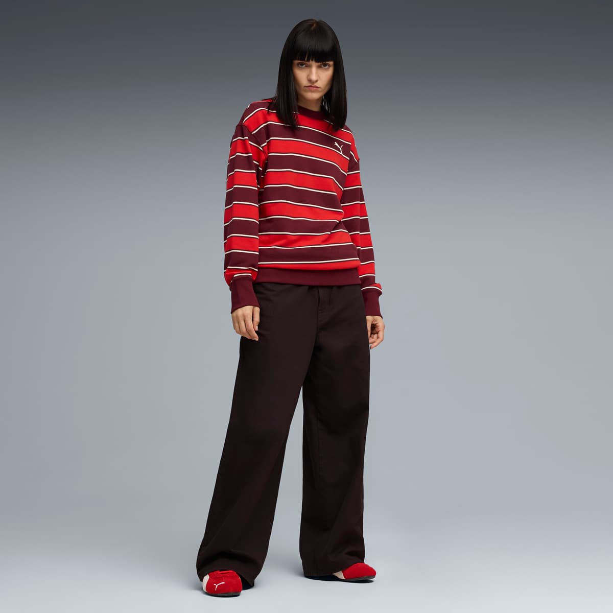 PUMA Speedcat OG uniseks sneakers, Rood/Wit, Maat 47 thumbnail 9