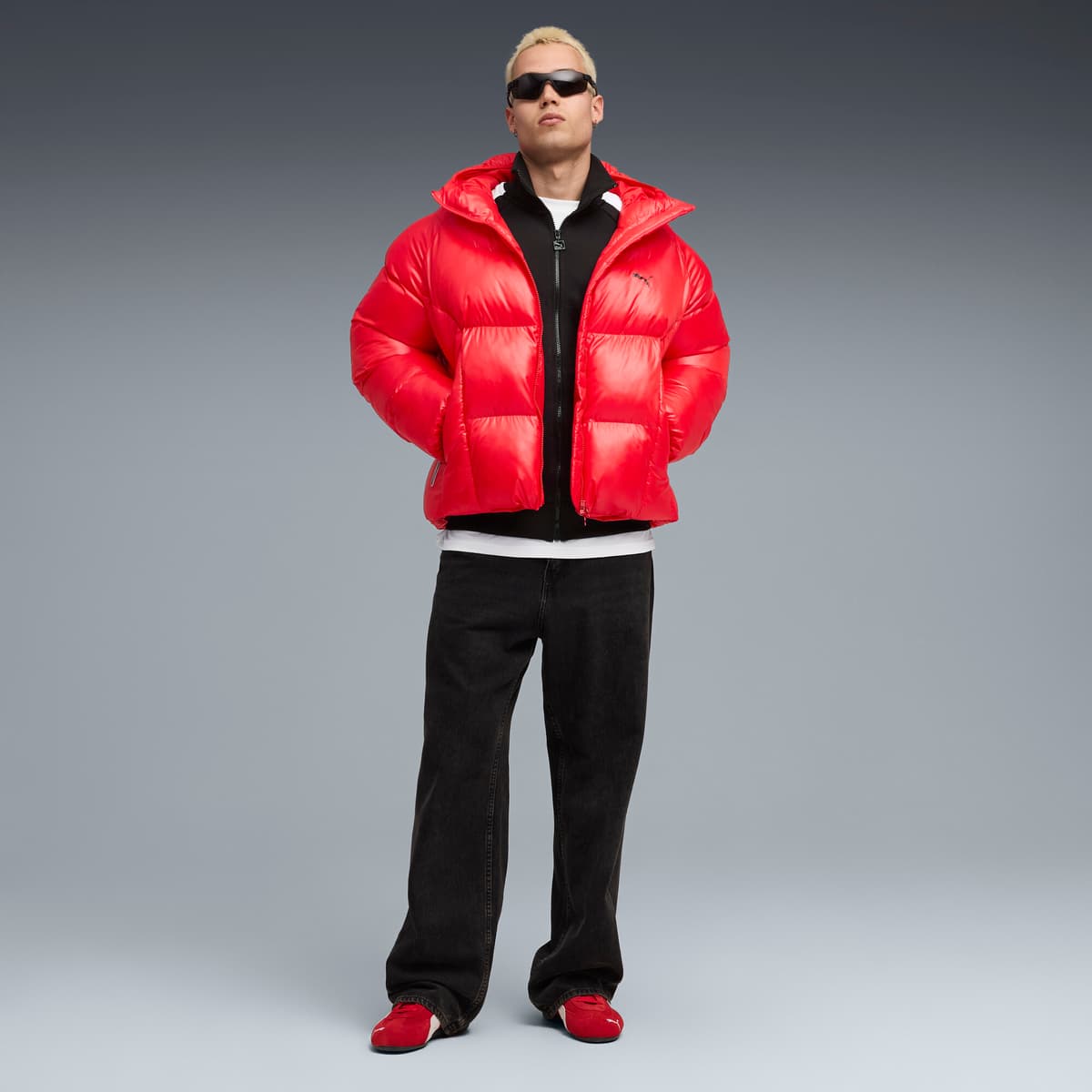 PUMA Speedcat OG uniseks sneakers, Rood/Wit, Maat 47 thumbnail 11