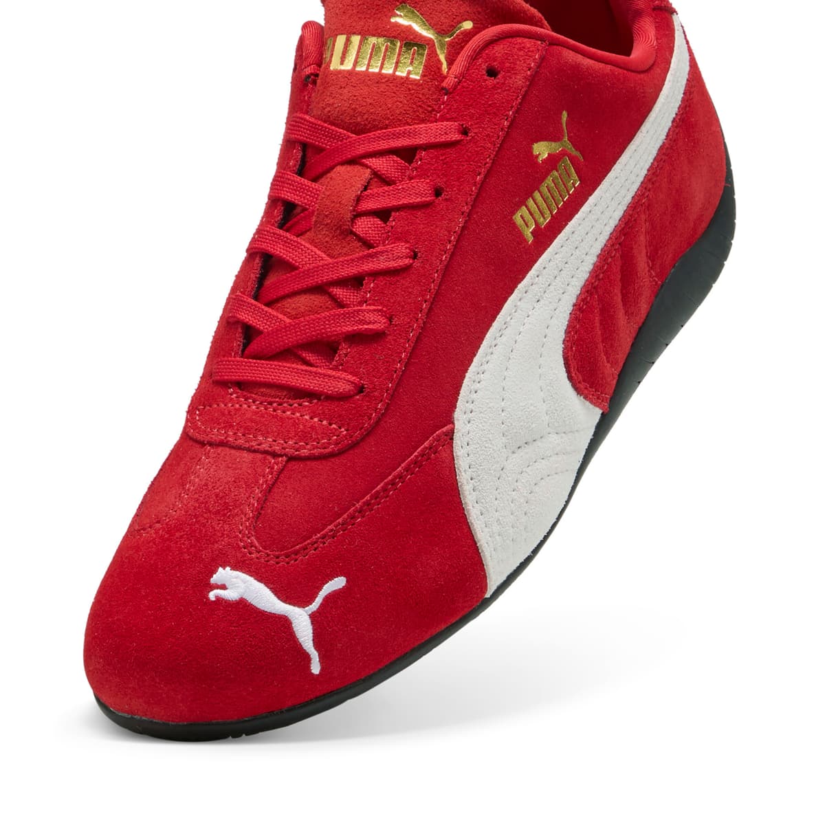 PUMA Speedcat OG uniseks sneakers, Rood/Wit, Maat 47 thumbnail 3