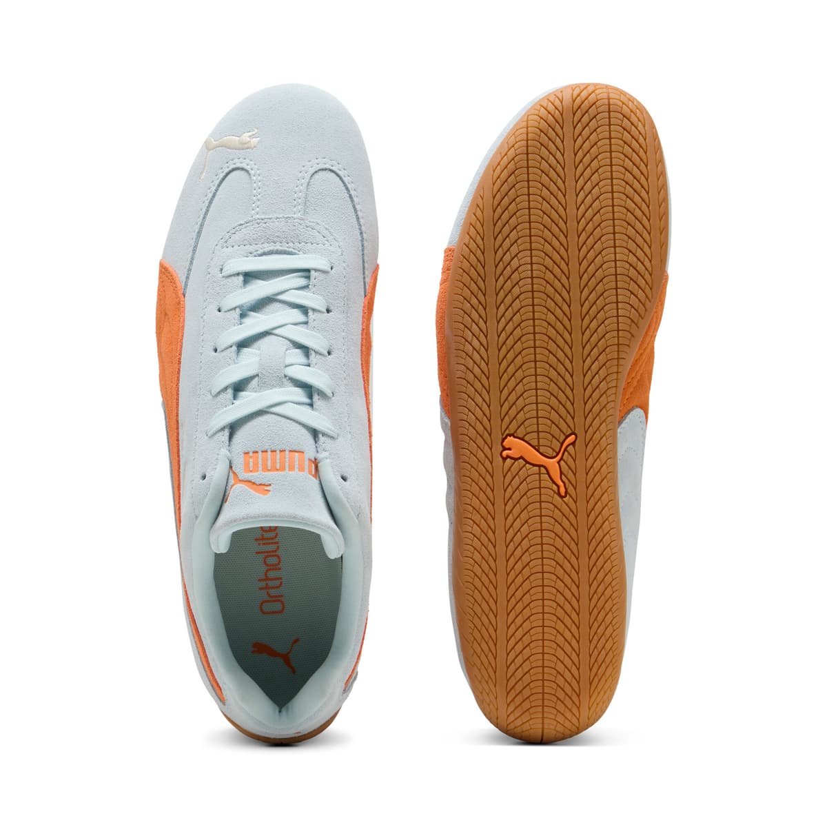 PUMA Speedcat OG uniseks sneakers, Oranje, Maat 46 thumbnail 4