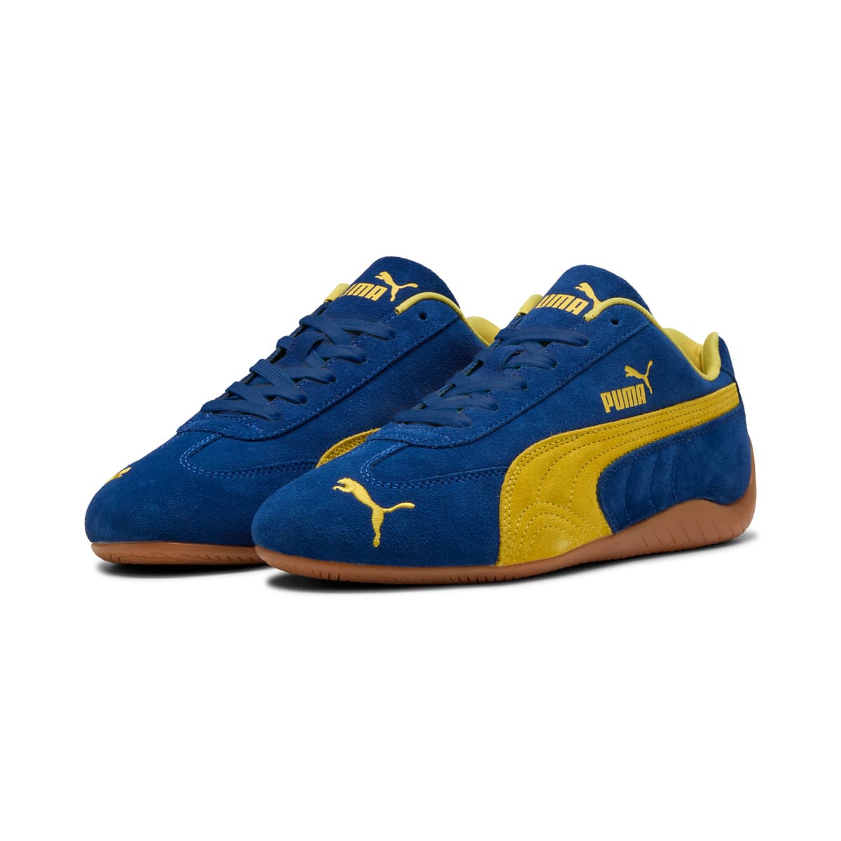 PUMA Speedcat OG uniseks sneakers, Blauw/Geel, Maat 41 thumbnail 6